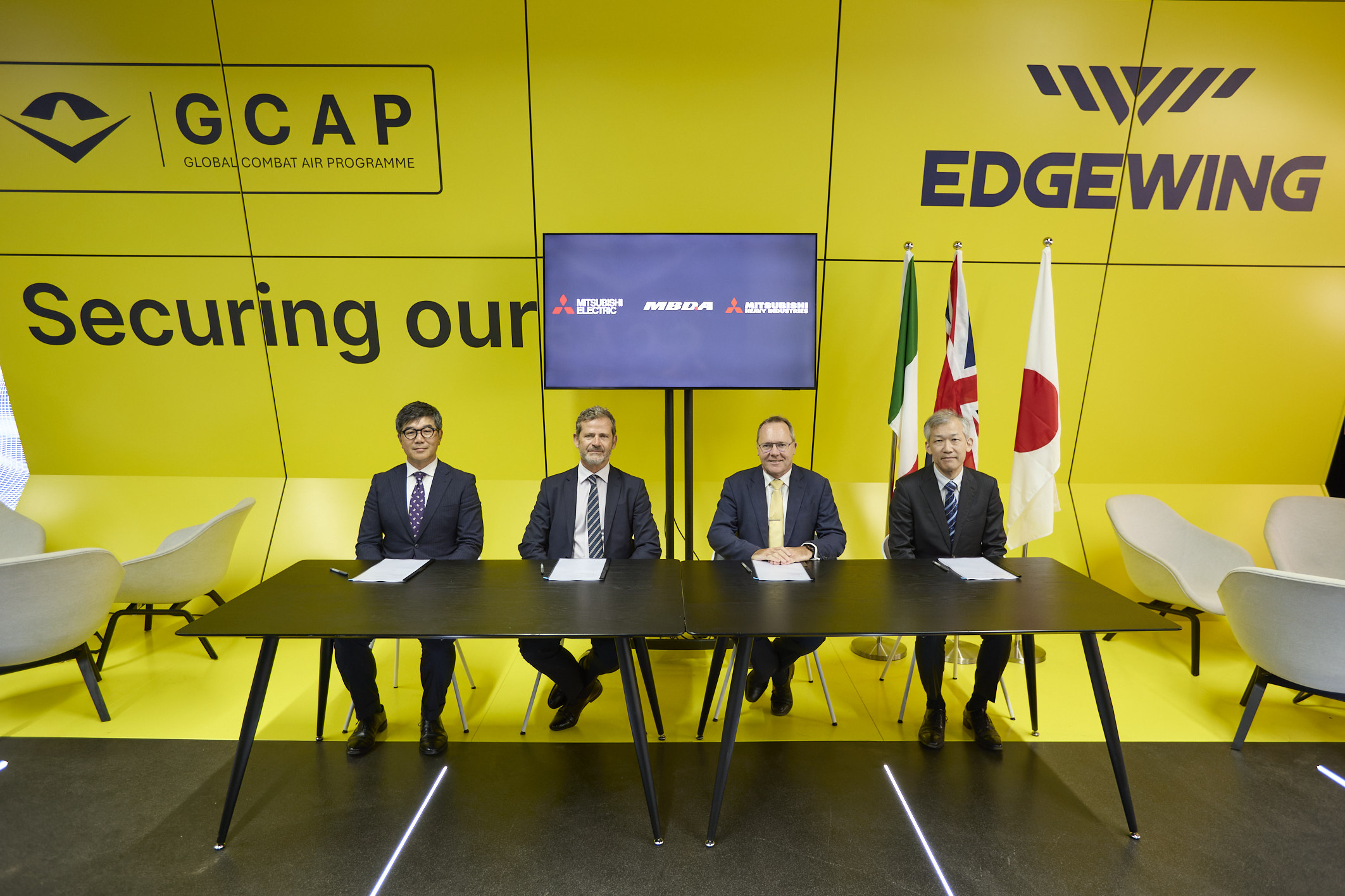 What will Mbda and Mitsubishi do for the Gcap weapon systems?