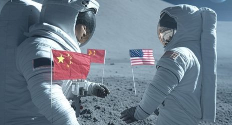 stati uniti cina luna