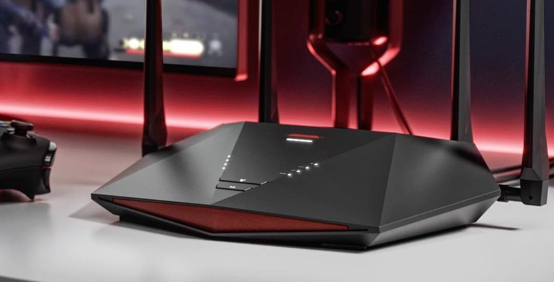 ban router netgear